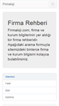 Mobile Screenshot of firmaloji.com